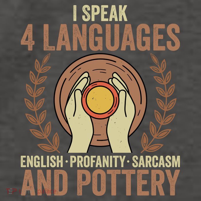 English Profanity Sarcasm And Pottery Vector Backpack