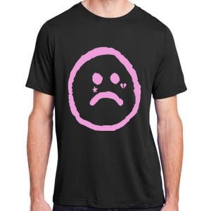 Emo Peep Sad Face Tattoo Goth Rap Hip Hop Adult ChromaSoft Performance T-Shirt