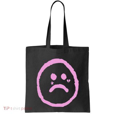 Emo Peep Sad Face Tattoo Goth Rap Hip Hop Bag