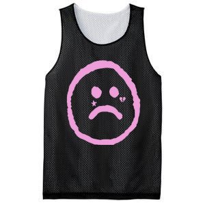 Emo Peep Sad Face Tattoo Goth Rap Hip Hop Mesh Reversible Basketball Jersey Tank