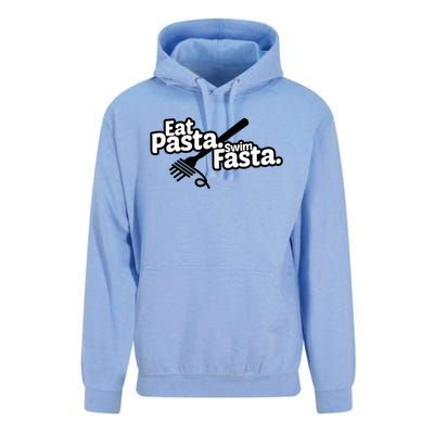 Eat Pasta Swim Fasta Funny Swimmer Gift swimming Unisex Surf Hoodie