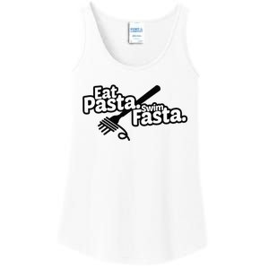 Eat Pasta Swim Fasta Funny Swimmer Gift swimming Ladies Essential Tank