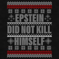 Epstein Did Not Kill Himself Ugly Christmas Sweater Ladies PosiCharge Tri-Blend Wicking Tank