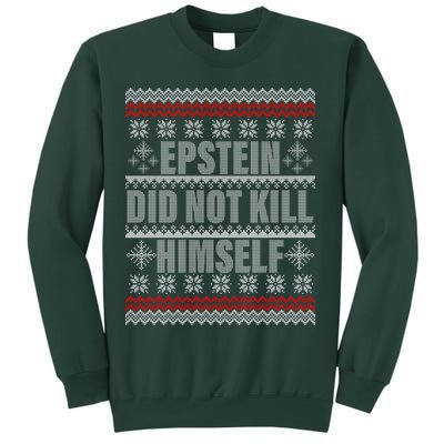 Epstein Did Not Kill Himself Ugly Christmas Sweater Sweatshirt
