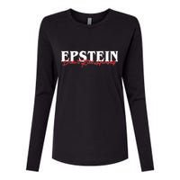 Epstein Didn't Kill Himself Womens Cotton Relaxed Long Sleeve T-Shirt