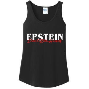 Epstein Didn't Kill Himself Ladies Essential Tank