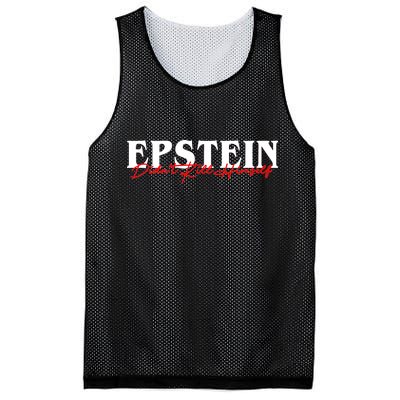 Epstein Didn't Kill Himself Mesh Reversible Basketball Jersey Tank