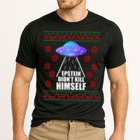 Epstein Didn't Kill Himself UFO Ugly Christmas Performance Shirt
