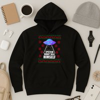 Epstein Didn't Kill Himself UFO Ugly Christmas Hoodie