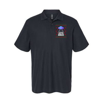 Epstein Didn't Kill Himself UFO Ugly Christmas Polo