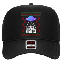 Epstein Didn't Kill Himself UFO Ugly Christmas Hat