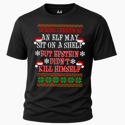 Epstein Didn't Kill Himself Ugly Christmas Performance Shirt