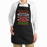 Epstein Didn't Kill Himself Ugly Christmas Apron