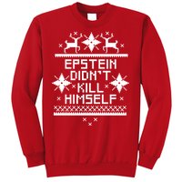 Epstein Didn't Kill Himself Ugly Christmas Sweater Sweatshirt