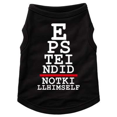 Epstein Eye Test Meme Epstein Didn't Kill Himself Doggie Tank