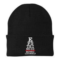 Epstein Eye Test Meme Epstein Didn't Kill Himself Beanie