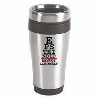 Epstein Eye Test Meme Epstein Didn't Kill Himself 16oz Travel Tumbler