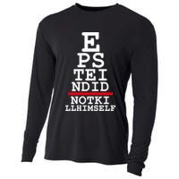 Epstein Eye Test Meme Epstein Didn't Kill Himself Cooling Performance Long Sleeve Crew