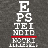 Epstein Eye Test Meme Epstein Didn't Kill Himself Cotton Canvas Backpack