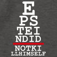 Epstein Eye Test Meme Epstein Didn't Kill Himself Vector Backpack