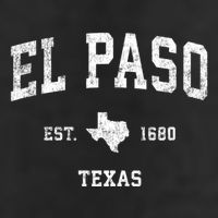 El Paso Texas Tx Vintage Sports Beanie