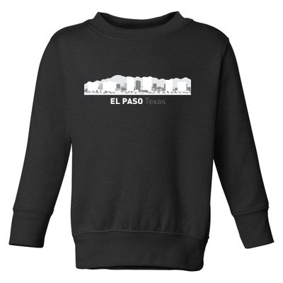 El Paso Texas Skyline Toddler Sweatshirt
