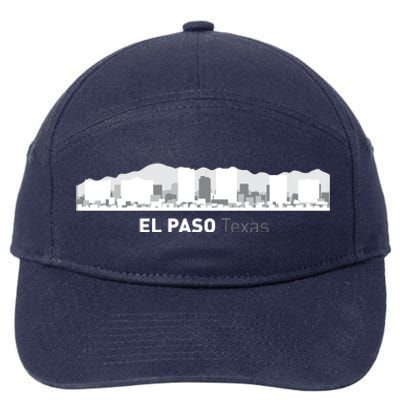 El Paso Texas Skyline 7-Panel Snapback Hat