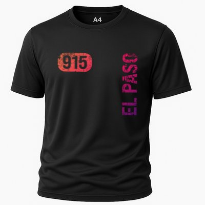 El Paso Texas 915 Area Code Vintage Retro Gift Performance Shirt