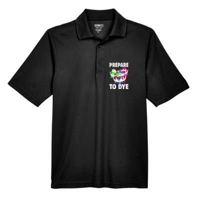 Easter Prepare To Dye Easter Day Men's Origin Performance Piqué Polo