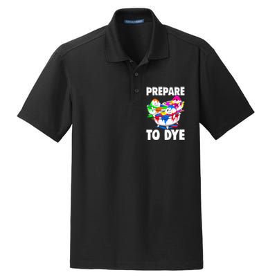 Easter Prepare To Dye Easter Day Dry Zone Grid Polo