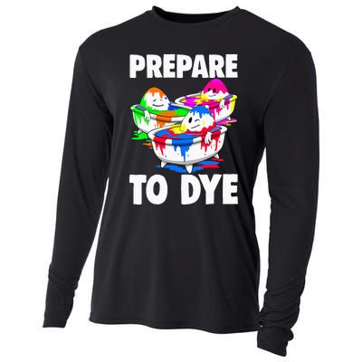 Easter Prepare To Dye Easter Day Cooling Performance Long Sleeve Crew