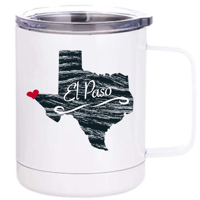 El Paso Texas Tx 12 oz Stainless Steel Tumbler Cup