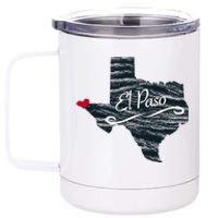 El Paso Texas Tx 12 oz Stainless Steel Tumbler Cup