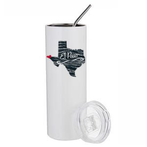 El Paso Texas Tx Stainless Steel Tumbler