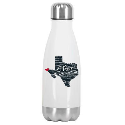 El Paso Texas Tx Stainless Steel Insulated Water Bottle