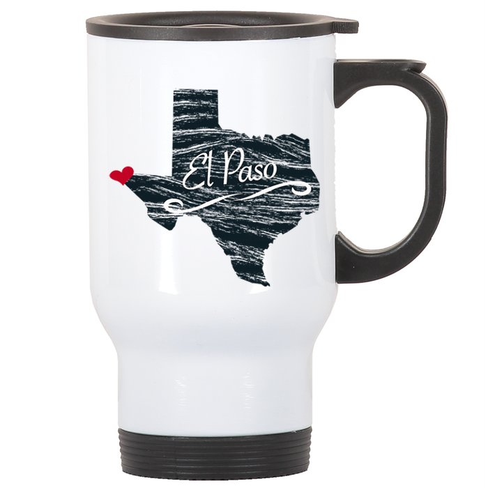 El Paso Texas Tx Stainless Steel Travel Mug