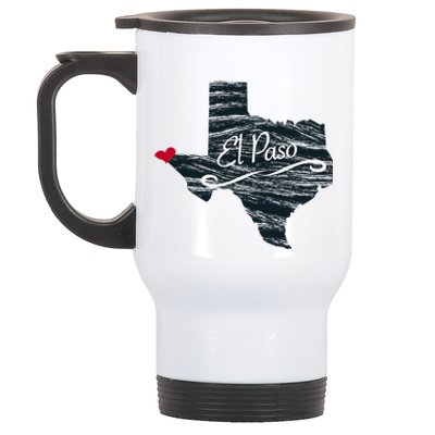 El Paso Texas Tx Stainless Steel Travel Mug