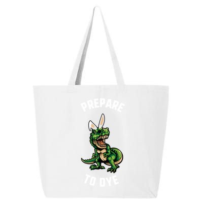 Easter Prepare To Dye Trex Dinosaur Bunny Ears Gift 25L Jumbo Tote