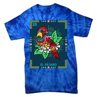 El PáJaro The Bird Card Mexican Lottery Card Gift Tie-Dye T-Shirt