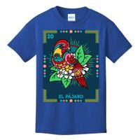 El PáJaro The Bird Card Mexican Lottery Card Gift Kids T-Shirt