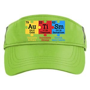 Elets Periodic Table Autism Awareness Autism Chemistry Cool Gift Adult Drive Performance Visor