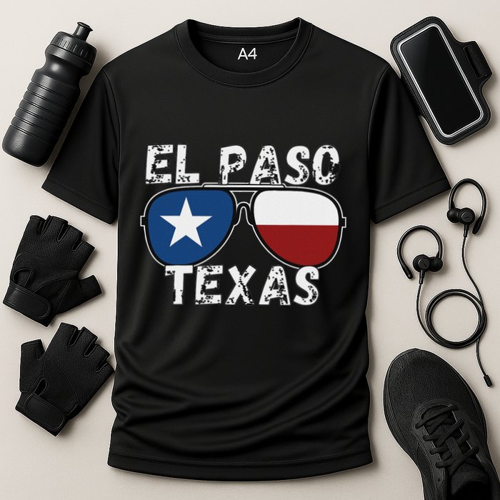 El Paso Tx El Paso Souvenirs Cooling Performance Crew T-Shirt