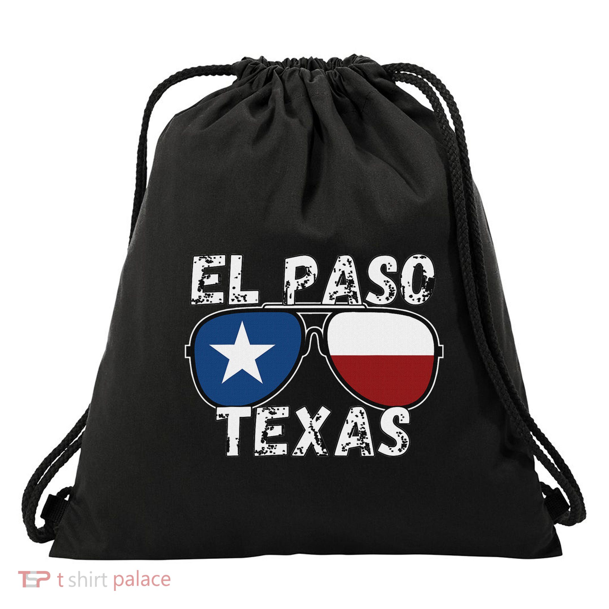 El Paso Tx El Paso Souvenirs Drawstring Bag