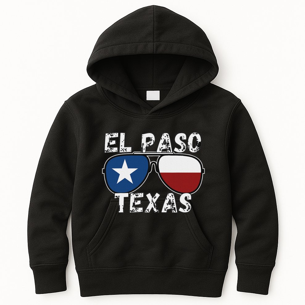 El Paso Tx El Paso Souvenirs Kids Hoodie