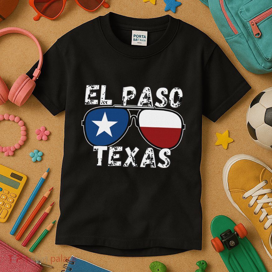 El Paso Tx El Paso Souvenirs Kids T-Shirt