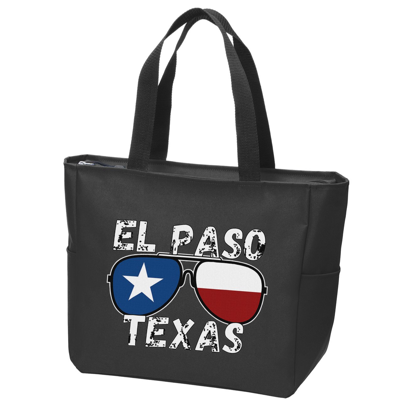 El Paso Tx El Paso Souvenirs Zip Tote Bag