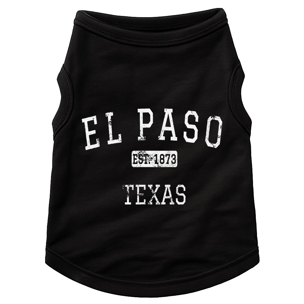El Paso Texas Tx Vintage Doggie Tank