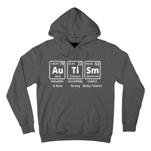 Elements Periodic Table Asd Autism Awareness Gift Hoodie