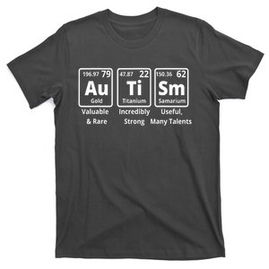 Elements Periodic Table Asd Autism Awareness Gift T-Shirt