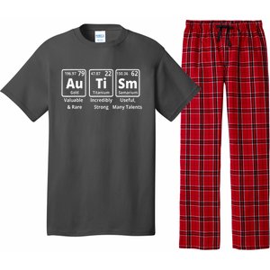 Elements Periodic Table Asd Autism Awareness Gift Pajama Set